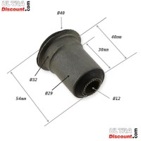 Silentbloc de brazo y triángulo de suspensión quad Spy Racing 350F1 Bilder 1