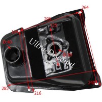 Depósito para scooter Baotian BT49QT-12 Bilder 1
