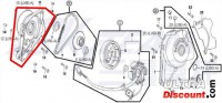 Protección de piñón de arranque de motores 50-125cc por Dax Skyteam