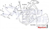 Cárter derecho 125cc por Trex Skyteam