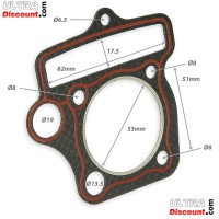 Junta de culata 125cc para Recambios Dax Skymax Bilder 2