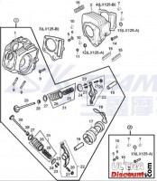 Árbol de levas 125cc para Recambios Trex Skyteam