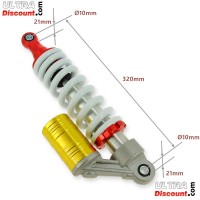 Amortiguador para quad Shineray 200cc STIIE (320mm)