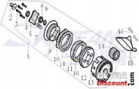 Separador de aceite para embrague para motores Skyteam T-REX 125cc Bilder 1