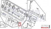 Placa de contacto goma de palanca de cambios para motor Skyteam 125cc