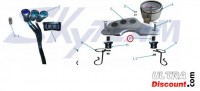 Casquillo para junta de goma para  placa de soporte de luces indicadoras Skyteam T-REX Bilder 1