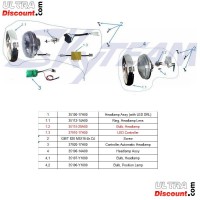 Faro delantero LED para Dax Skyteam Skymax 50-125cc Euro4 Bilder 1