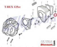 Junta tórica para motores Skyteam T-REX 50-125cc Euro 3 Bilder 2