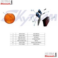 Soporte del reflector trasero para Skyteam Skymax Bilder 1