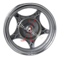 Llanta Alu trasera para scooter Baotian BT49QT-9 Bilder 3