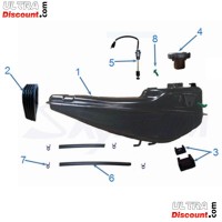 Goma del tanque inferior para Dax Skymax Skyteam Bilder 1