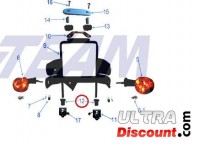 Soporte faros silentblock para Skyteam Skymini-Skybongo Bilder 1
