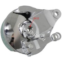 Maza de rueda DEL-TRAS tuning 10mm para Dax 50cc a 125cc (nickel)