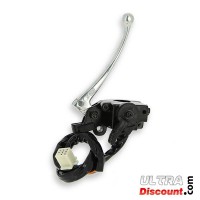 Piña izquierda para Dax 50cc a 125cc - Negro y alluminio