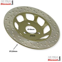 Disco de freno delantero 220mm para Skyteam Skymax Pro Bilder 1