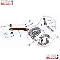 Muelle para tambor de freno para Trex