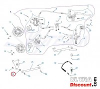 Arandela de goma para frenos Skyteam T-Rex 125cc Bilder 1