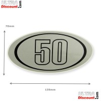 Adhesivo 50cc para Skymini (gris-negro) Bilder 1