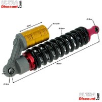 Amortiguador delantero a gas 355mm para Recambios Bashan 250cc BS250AS-43 Bilder 1