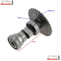 Árbol de levas para motor quad Shineray 150cc (XY150STE)