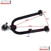 Brazo de suspensión superior izquierdo Shineray 200 ST-6A Bilder 1