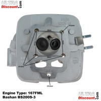Culata completa para quad Bashan 200cc (BS200S-3) Bilder 2