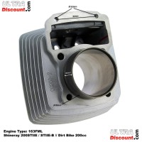 Cilindro para Shineray 200cc STIIE, STIIE-B 163FML (63mm) Alu