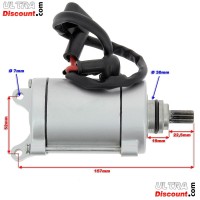 Motor de arranque para quad 200cc STIIE (9 dientes) Bilder 1