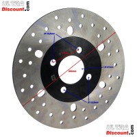 Disco de freno trasero para Quad Shineray 250cc STXE