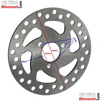 Disco de freno minimoto (tipo 2) Bilder 1
