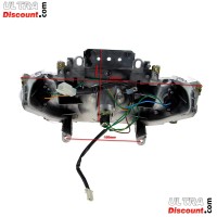 Piloto trasero para scooter Baotian BT49QT-9 Bilder 2