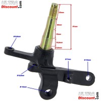 Muñón de dirección derecho quad Shineray 250ST-5