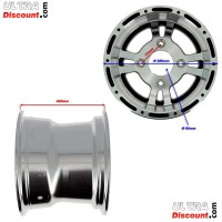 Llanta Alu trasera para quad Shineray 300cc (XY300ST-4E)