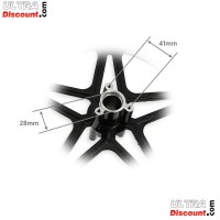 Llanta delantera negra para mini cross (10'', tipo 1 ) Bilder 1