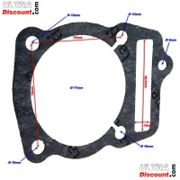 Junta de cilindro para quad Shineray 250ST-9C (Motores172MM) Bilder 1