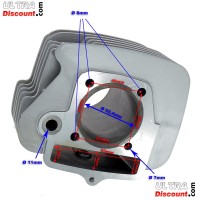 Cilindro kit para Bubbly Skyteam 125cc (1P52FMI)