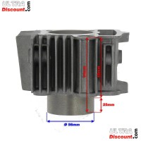 Kit de cilindro en aluminio para Pit Bike 110cc (1P52FMH) Bilder 2