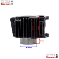 Kit de cilindro en hierro fundido para Pit Bike 110cc (1P52FMH) Bilder 2