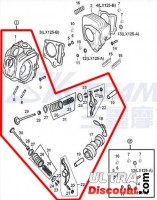 Culata completa 125cc por Trex Skyteam