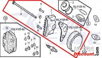 Cárter derecho de Cubierta de culata 125cc por Monkey Gorilla