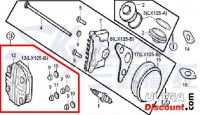 Cubierta de culata completa 125cc por PBR Skyteam