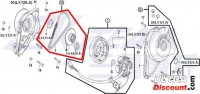 Cadena de arranque para motores Skyteam 125cc