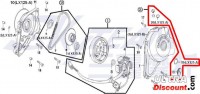 Accesorios para cárter de encendido de motor Skyteam 125cc