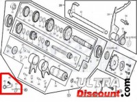 Tapón para goma de palanca de marchas motor 50cc por Trex Skyteam