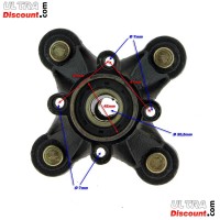 Maza de rueda delantera quad Shineray 250ST-5 Bilder 2