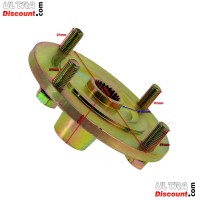 Maza de rueda trasera quad Shineray 200cc (XY200ST-9) Bilder 1