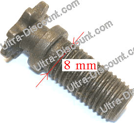 Piñón reforzado 6 dientes paso americano cadena TF8 (8mm)  Bilder 1