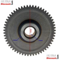 Piñón de caja de cambios quad Shineray 200cc (57 dientes)