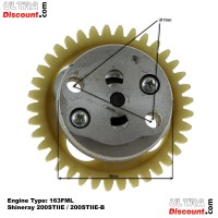 Bomba de aceite para quad Shineray 200cc STIIE (163FML) Bilder 2