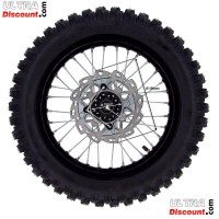 Rueda trasera 14'' completa Pit bike AGB30 Negro